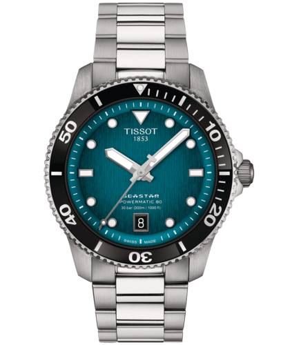 Tissot T1208071109100 SEASTAR גברים 300 מטר סדרה חדשה
