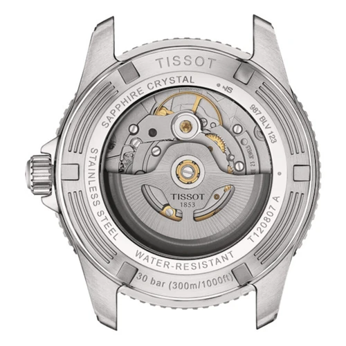 Tissot T1208071109100 SEASTAR גברים 300 מטר סדרה חדשה