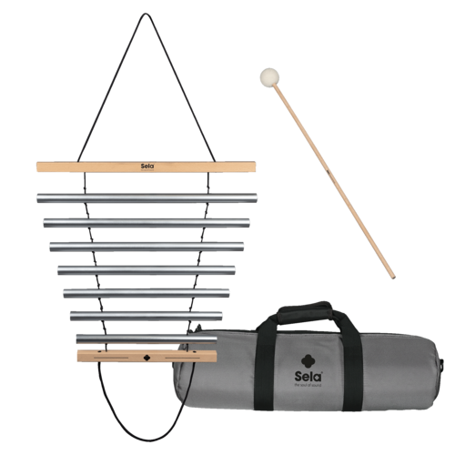 	צליל / פעמוני רוח כולל תיק Sela Harmony Chimes 7 Natural SECH7NT
