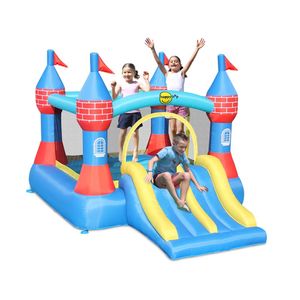 מתקן טירת הצריחים כולל מגלשה כפולה הפי הופ - HAPPY HOP 9512