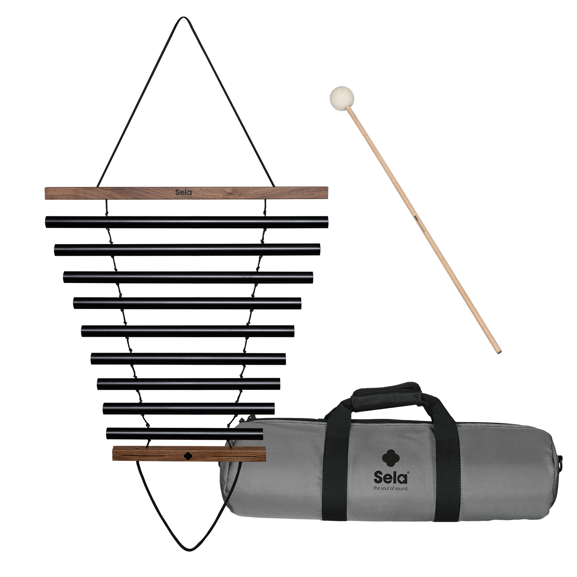 צליל / פעמוני רוח Sela Harmony Chimes 9 Dark SECH9DK