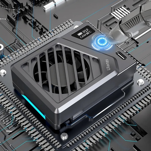 Ulanzi Camera Cooling Fan מערכת קירור למצלמות Sony/Canon/FUJIFILM/Nikon