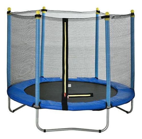 טרמפולינה עם סולם למרפסת או לחצר בקוטר 244 ס