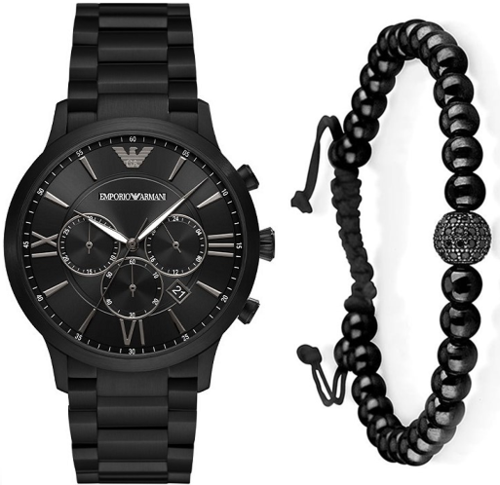 ארמני EMPORIO Armani AR11349 סט צמיד מתנה גברים