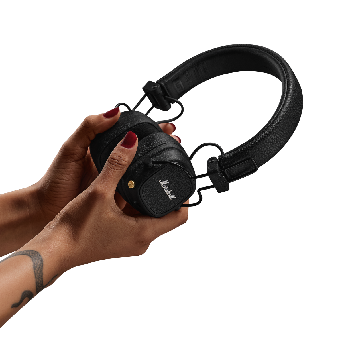 אוזניות Marshall MAJOR IV Bluetooth - צבע שחור