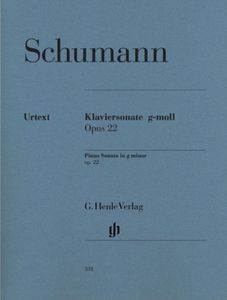 ספר תווים Schumann: Piano Sonata g minor op. 22 with original last movement