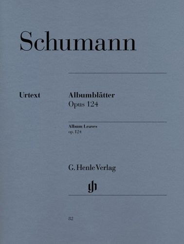 ספר תווים Schumann: Album Leaves op. 124
