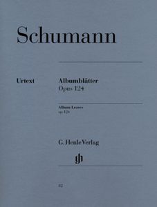 ספר תווים Schumann: Album Leaves op. 124 Henle