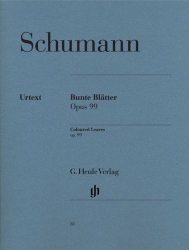 ספר תווים Schumann: Coloured Leaves (Bunte Blätter) op. 99