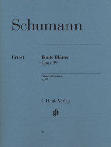 ספר תווים Schumann: Coloured Leaves (Bunte Blätter) op. 99 Henle
