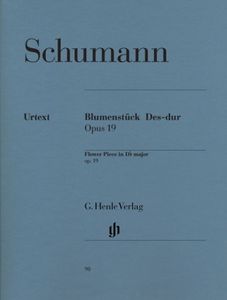 ספר תווים Schumann: Flower Piece D flat major op. 19 Henle