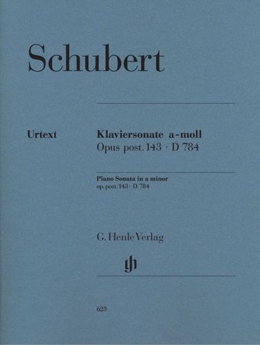 ספר תווים Schubert: Piano Sonata a minor op. post. 143 D 784
