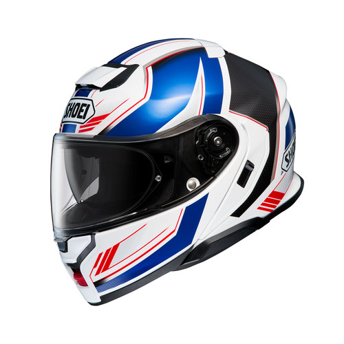 קסדה לאופנוע  נפתחת SHOEI NEOTEC 3 Grasp TC-10 כחול\אדום\לבן