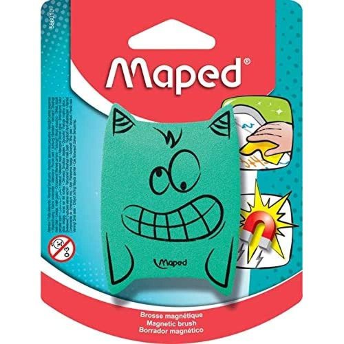 מחק ללוח מחיק עם מגנט (ירוק)