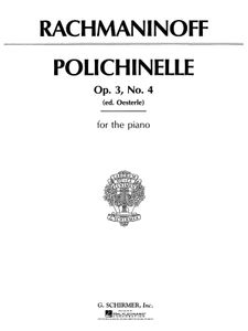 ספר תווים Rachmaninoff: Polichinelle, Op. 3, No. 4