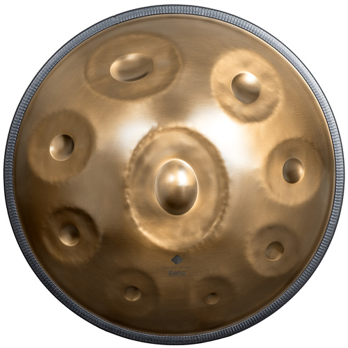 האנדפאן עם תיק מרופד SELA HARMONY F# ROMANIAN HIJAZ STAINLESS STEEL SE203