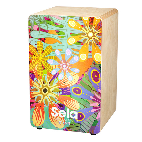 כחון SELA ART SERIES CAJON FLOWER POWER SE179