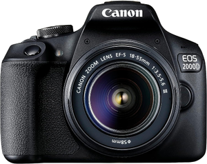 מצלמה דיגיטלית DSLR עם עדשה Canon EOS 2000D 18-55mm