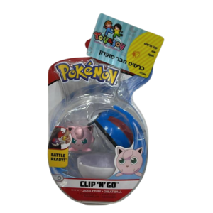 פוקימון פוכדור JIGGLYPUFF+SOBBLE