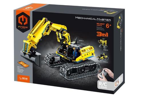 מחפר 3 ב1 דגמים שונים כולל שלט רחוק (תואם לגו טכני) – IM.MASTER