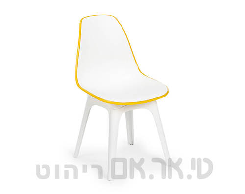 כסא ונוס צהוב חרדל