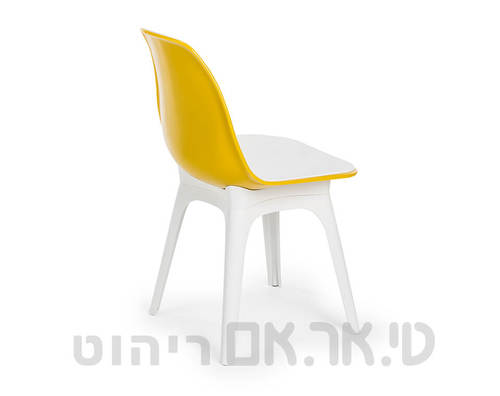 גב כסא ונוס צהוב חרדל