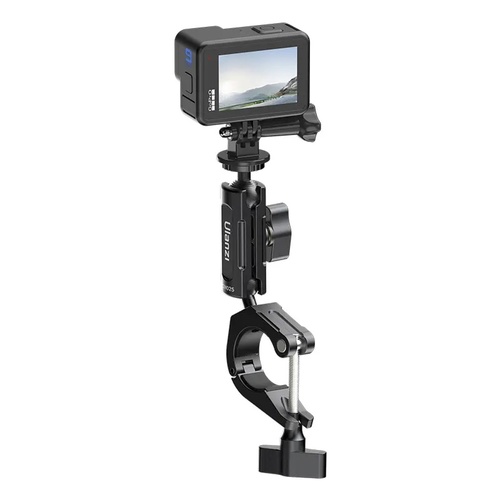 תושבת קלמפ לכידון אופניים/אופנוע Ulanzi Bike/Motorcycle Handlebar Clamp Mount למצלמות GoPro/Insta360