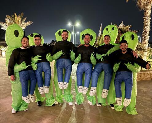 חבילת תחפושות ואביזרים לחתונה