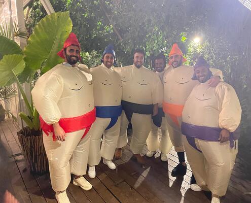 חבילת תחפושות ואביזרים לחתונה