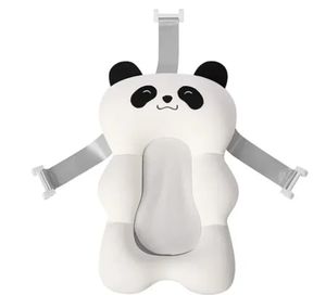 צף-קל - כרית אמבטיה לתינוק רצועות אבטחה - לבן פנדה