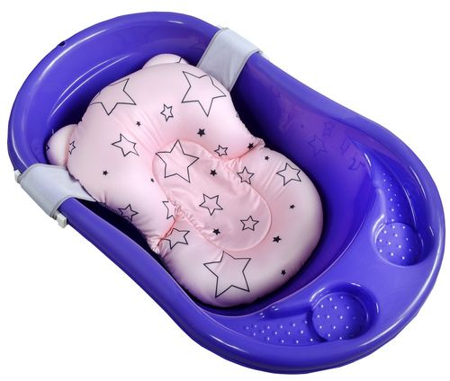 צף-קל - כרית אמבטיה לתינוק רצועות אבטחה - לבן פנדה