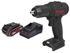מברגה מקדחה נטענת KU211.9 20V כולל סוללה 2.0Ah מבית KRASS 