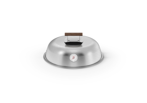 מכסה למגש צלייה עם שעון, קוטר 58 ס