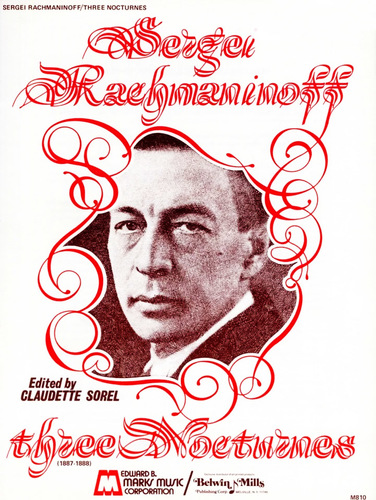 ספר תווים Rachmaninoff: 3 Nocturnes