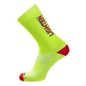 גרבי רכיבה COMIC SOCKS פוליאמיד צהוב קייציים מנדפים