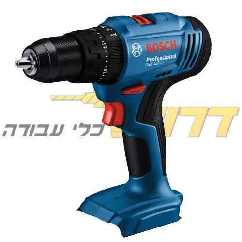 גוף מברגה מקצועית GSB 183-LI + שתי סוללות 2AH ומטען מהיר במזוודה