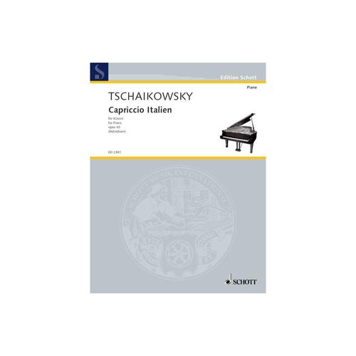 ספר תווים Tchaikovsky: Capriccio Italien op.45