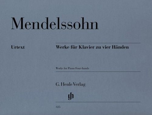 ספר תווים Mendelssohn: Works for Piano Four-hands