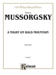 ספר תווים Mussorgsky: A Night on Bald Mountain (Kalmus Edition)