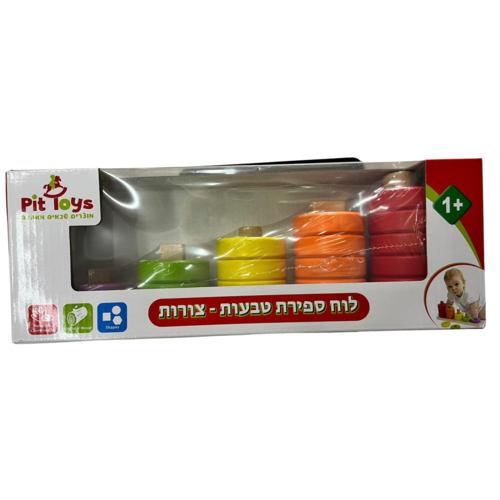 לוח ספירת טבעות- צורות