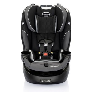 כיסא בטיחות מסתובב צר במיוחד רבולב Revolve 360 Slim - שחור/אפור Obsidian Black Evenflo