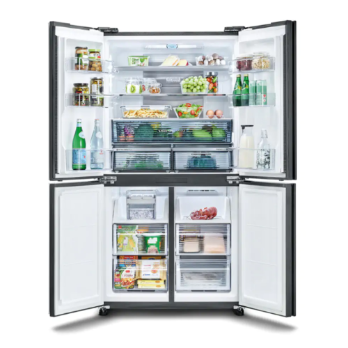מקרר מקפיא תחתון 4 דלתות SHARP שרפ SJ-8570SL
