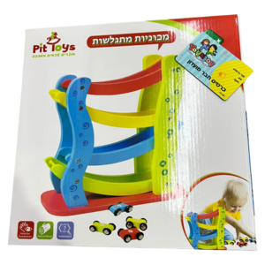מכוניות מתגלשות מעץ