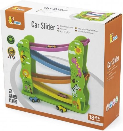 מסלול מכוניות מעץ ויגה - VIGA 59610