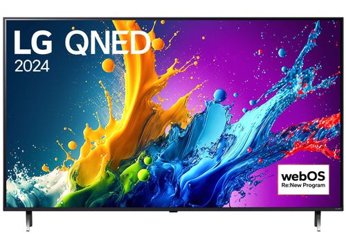 טלוויזיה חכמה 86 אינץ' LG 86QNED80T6B Smart tv 4K QNED 