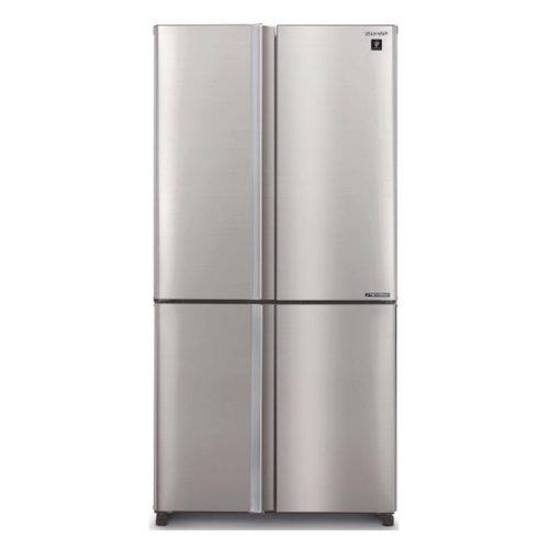 מקרר 4 דלתות מקפיא תחתון – 610 ליטר Sharp שארפ SJ-9170-SL נירוסטה