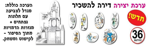 ערכת יצירה דירה להשכיר