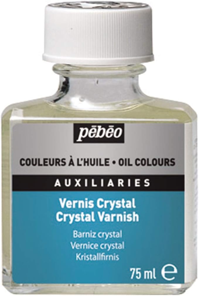 לכה מבריקה לצבעי שמן CRYSTAL VATNISH (75 מ"ל)