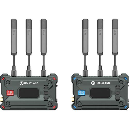 קיט מקלט ומשדר וידאו אלחוטי HOLLYLAND PYRO S 4K HDMI/SDI