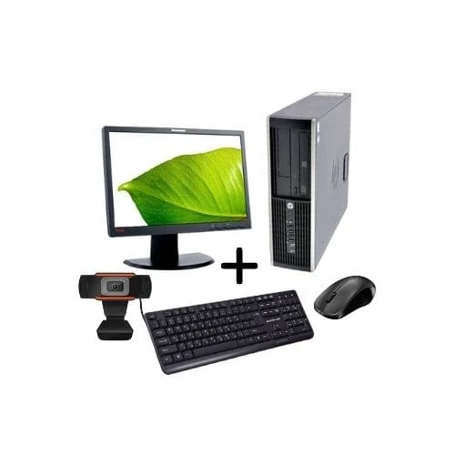 תחנת עבודה מחושת  LENOVO/DELL/HP עם זיכרון 4GB, מעבד i3, מסך “22, מקלדת, עכבר ורמקולים
